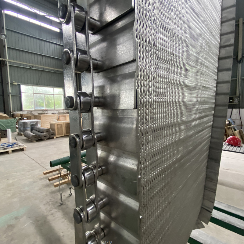 Automotive components normalizing furnace mesh belt