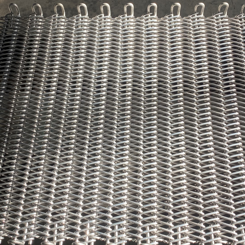 Stainless steel precision pipe fittings bright furnace mesh belt