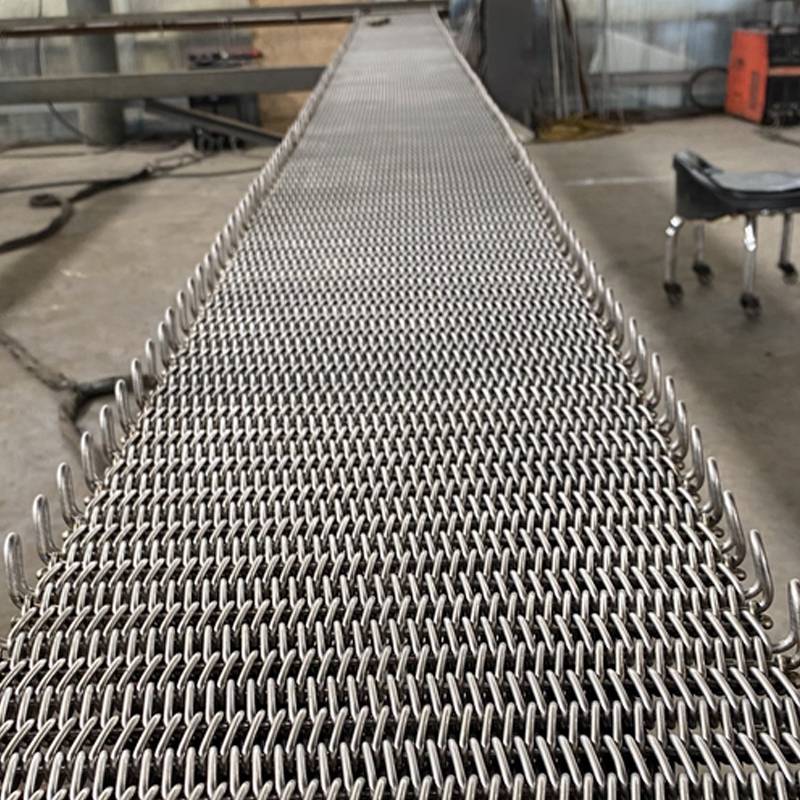 Stainless steel products annealing furnace mesh belt