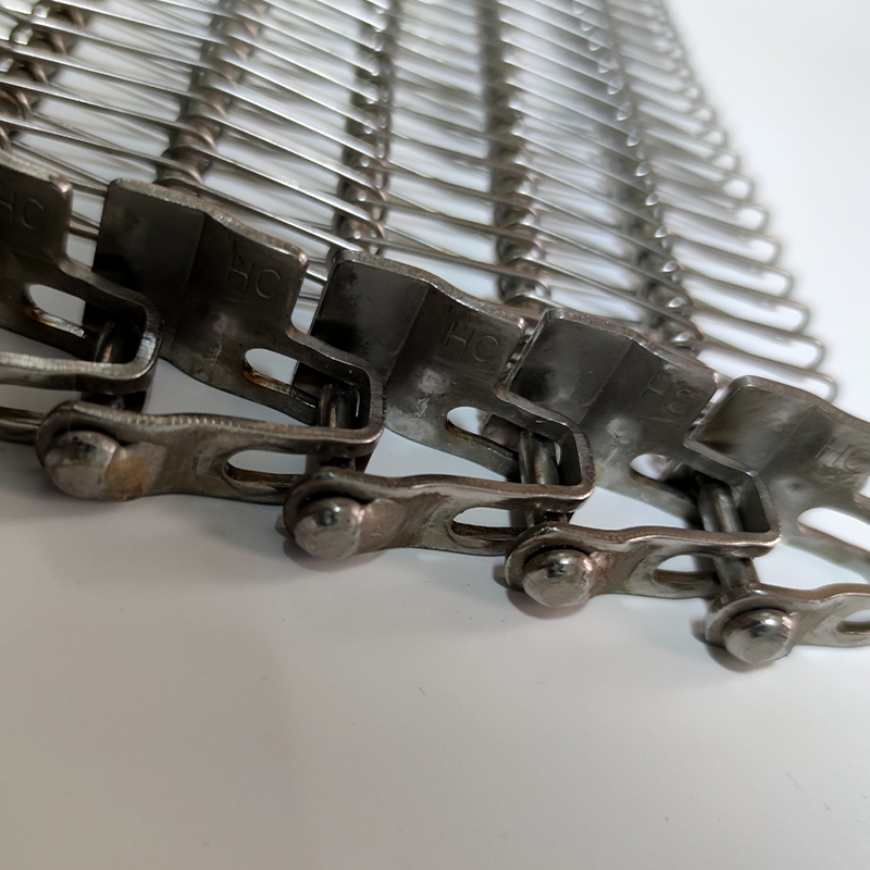 Quick-freezing mesh conveyor belt